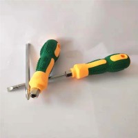 bulk hexagonal retractable easy driver 2 in 1 two ways handle right angle screwdriver