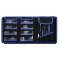 Precision Screwdriver Kit with  125 in 1 with 100 Bits Flexible Shaft, Extension Rod for Phone, Game Console, Tablet, PC