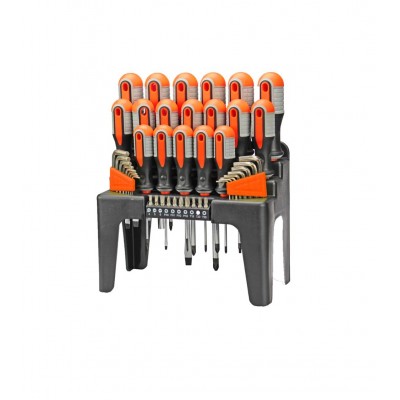 Slotted Phillips Torx impact screw driver tool kit spiral screwdriver set