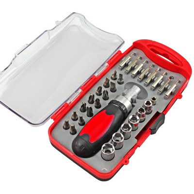 wireless ratchet screw driver blade kit hot selling magnetic optical screwdriver bits set